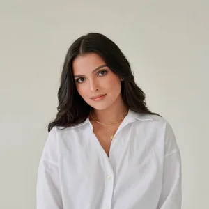 Portrait of Maria Clericuzio, Co-Founder of The Beauty Table